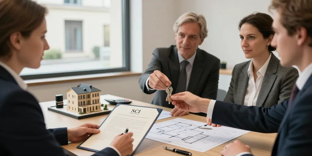 apport d un bien immobilier à une sci