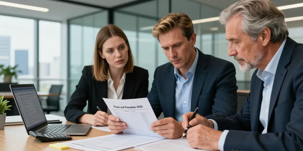 compte comptable amende et pénalités