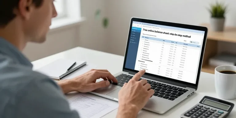 faire son bilan comptable en ligne gratuit